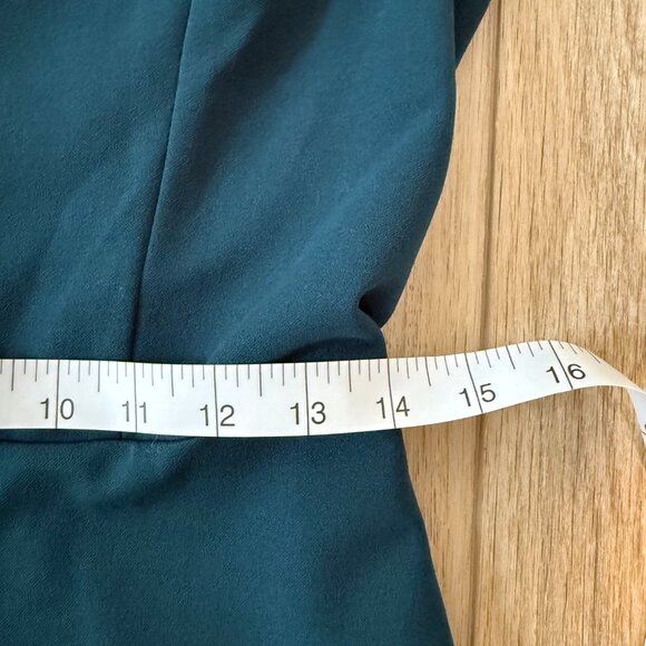 Crystal Sky Dark Teal Sleeveless Wide-Leg Jumpsuit – Size Large - Picture 4 of 6